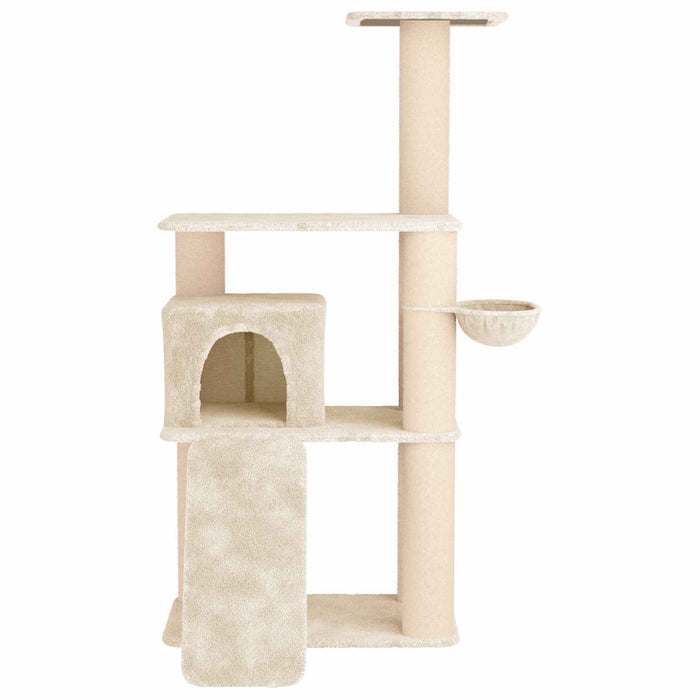 Copac pentru pisici cu stâlpi de zgâriere din sisal Crem 173 cm WALTI