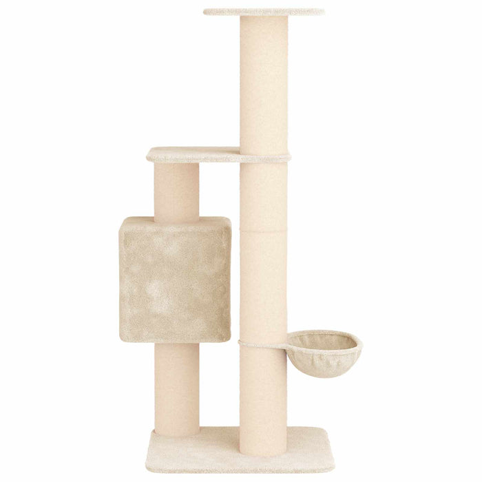 Copac pentru pisici cu stâlpi de zgâriere din sisal Crem 137 cm WALTI