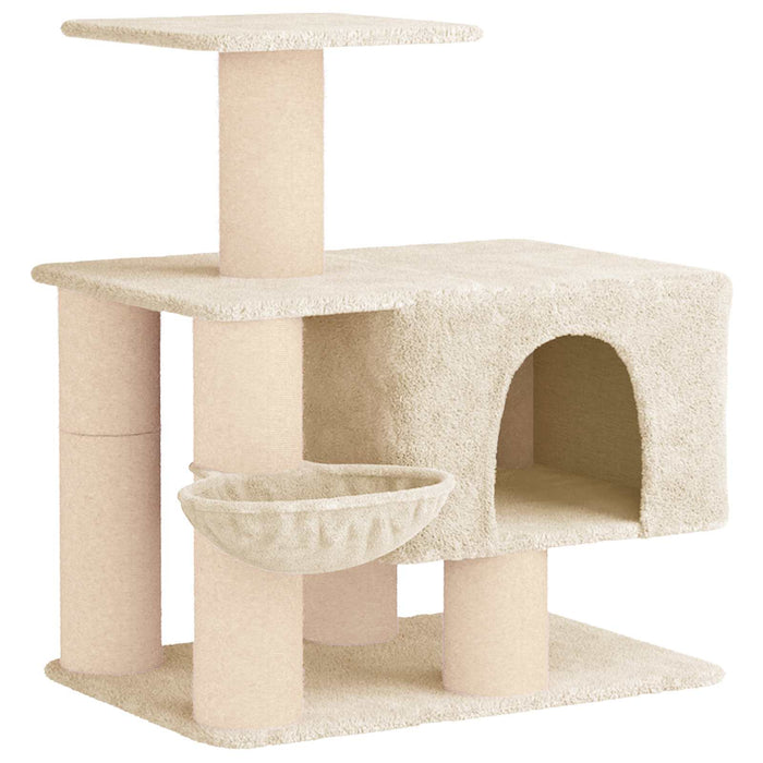 Copac pentru pisici cu stâlpi de zgâriere din sisal Crem 96 cm WALTI