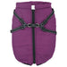Haina pentru Câini cu ham Violet 4XL Fleece și poliester - WALTI WALTI