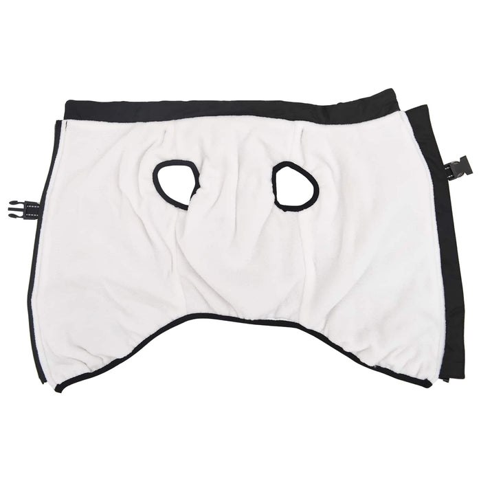 Haina pentru Câini cu ham Negru 4XL Fleece și poliester - WALTI WALTI