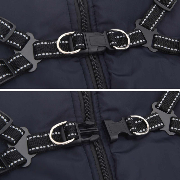 Haina pentru Câini Albastru marin 3XL Fleece și poliester - WALTI WALTI