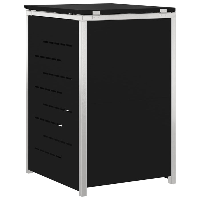 Depozitare pentru Containere cu Roți Negru WALTI