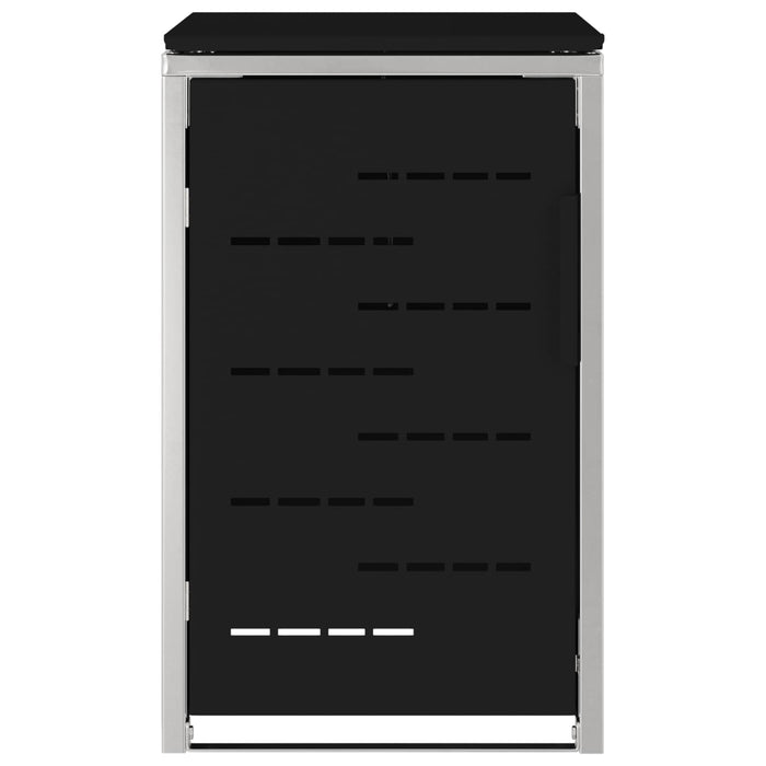 Depozitare pentru Containere cu Roți Negru WALTI