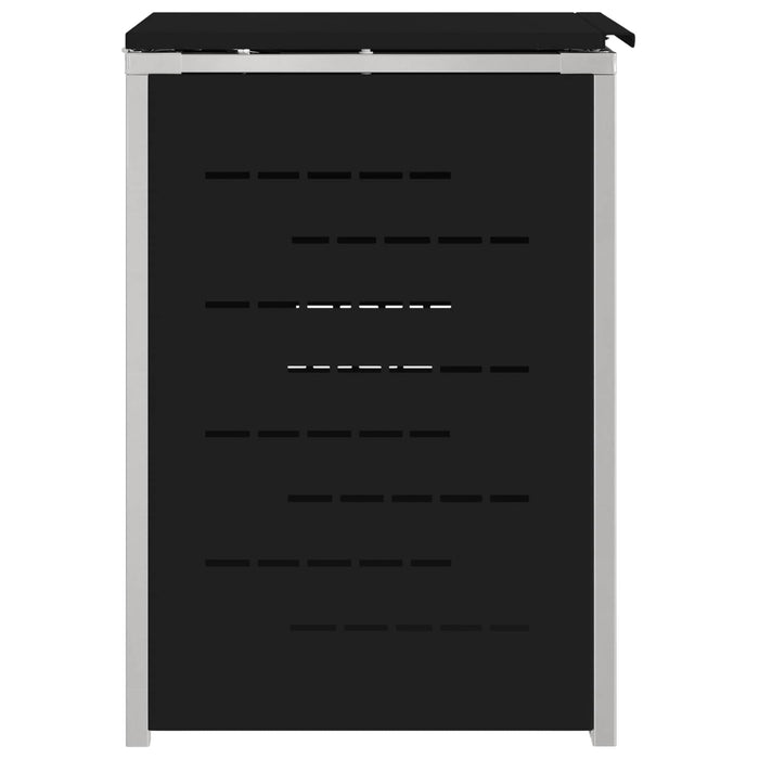 Depozitare pentru Containere cu Roți Negru WALTI