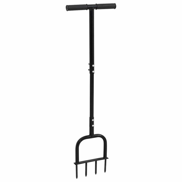 Unealtă aerator pentru gazon Negru 95 x 27 cm Plastic - WALTI WALTI