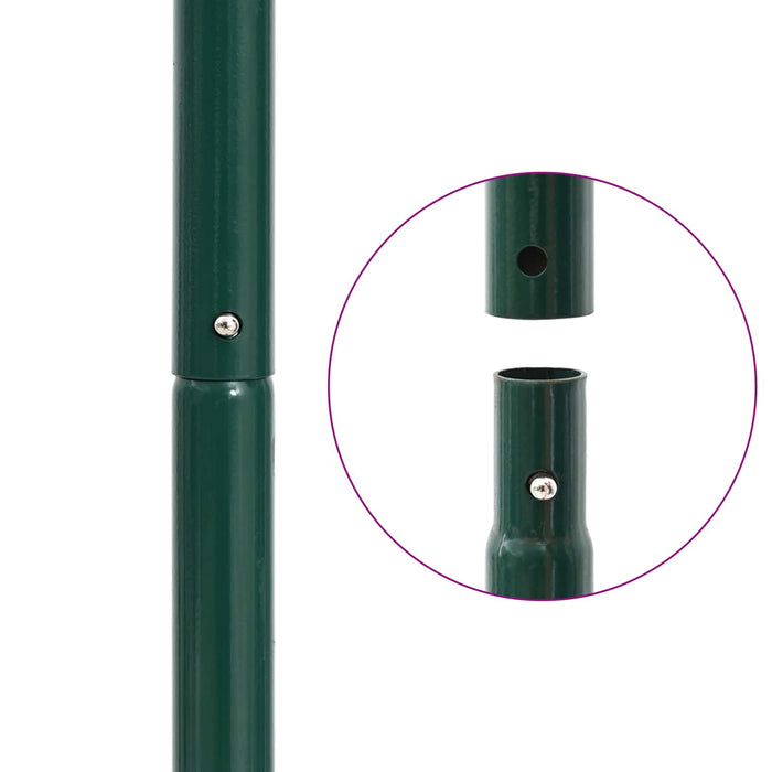Rola de gazon trasă cu cleme pentru aerator Verde 128 x 38 cm - WALTI WALTI