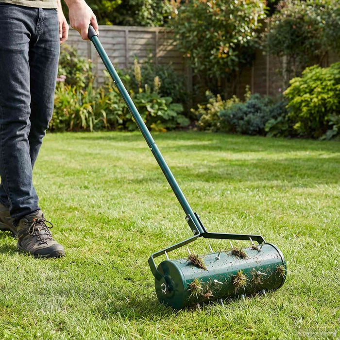 Rola de gazon trasă cu cleme pentru aerator Verde 128 x 38 cm - WALTI WALTI