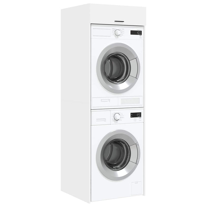 Dulap pentru mașina de spălat cu ușă Alb 67,5 x 68 x 200 cm WALTI
