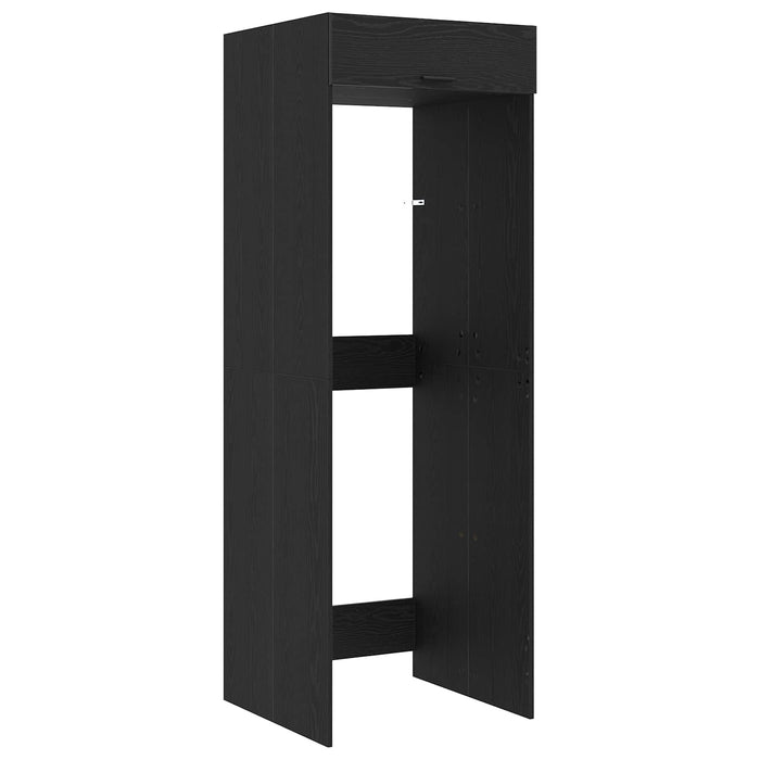 Dulap pentru mașina de spălat Stejar Negru 67,5 x 68 x 200 cm WALTI