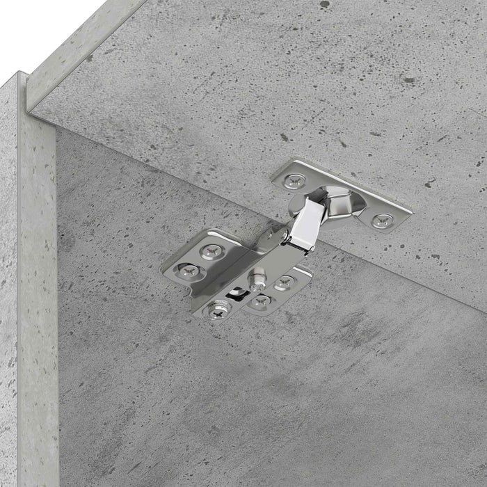 Dulap pentru mașina de spălat cu ușă Beton 67,5 x 68 x 200 cm - WALTI WALTI