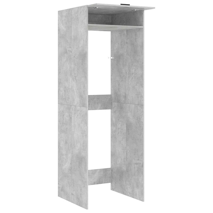 Dulap pentru mașina de spălat cu ușă Beton 67,5 x 68 x 200 cm - WALTI WALTI