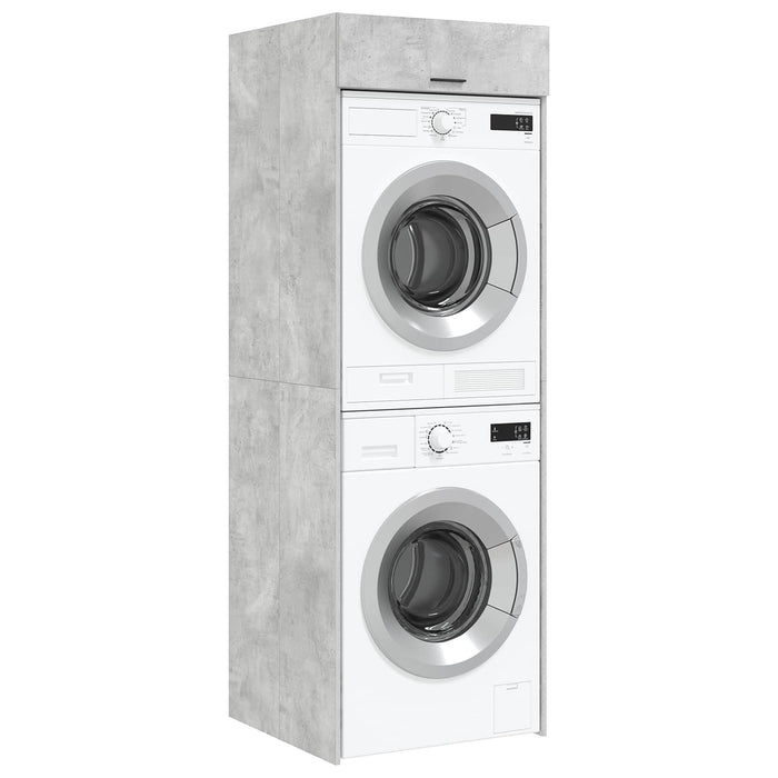 Dulap pentru mașina de spălat cu ușă Beton 67,5 x 68 x 200 cm - WALTI WALTI