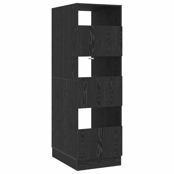 Dulap de rufe Stejar Negru 50 x 68 x 162 cm Lemn compozit - WALTI WALTI