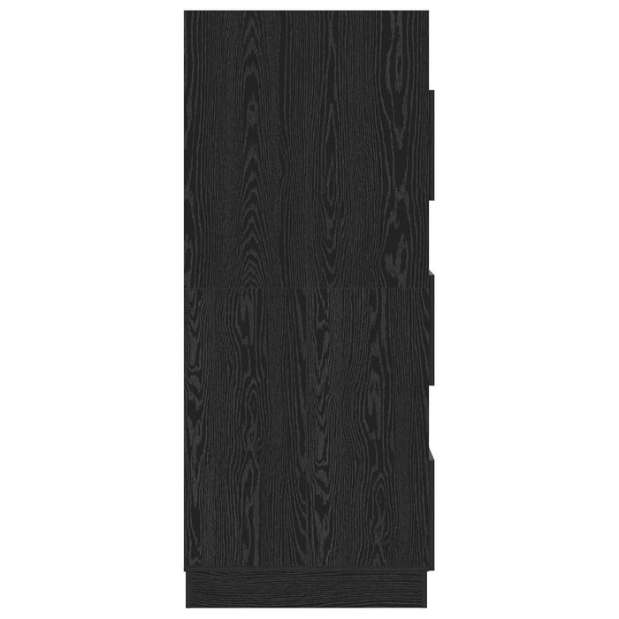 Dulap de rufe Stejar Negru 50 x 68 x 162 cm Lemn compozit - WALTI WALTI