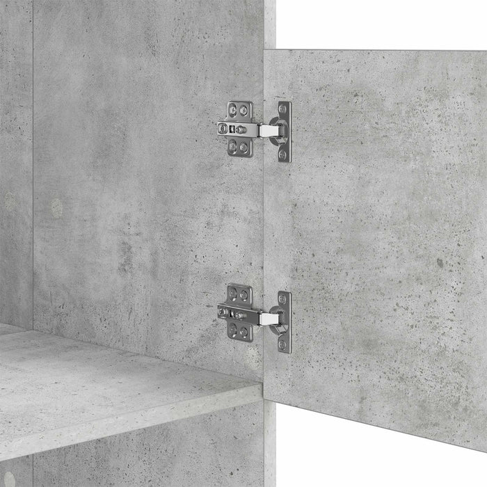 Dulap de rufe cu ușă Beton 50 x 68 x 162 cm Lemn compozit - WALTI WALTI