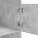 Dulap de rufe cu ușă Beton 50 x 68 x 162 cm Lemn compozit - WALTI WALTI