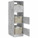 Dulap de rufe cu ușă Beton 50 x 68 x 162 cm Lemn compozit - WALTI WALTI