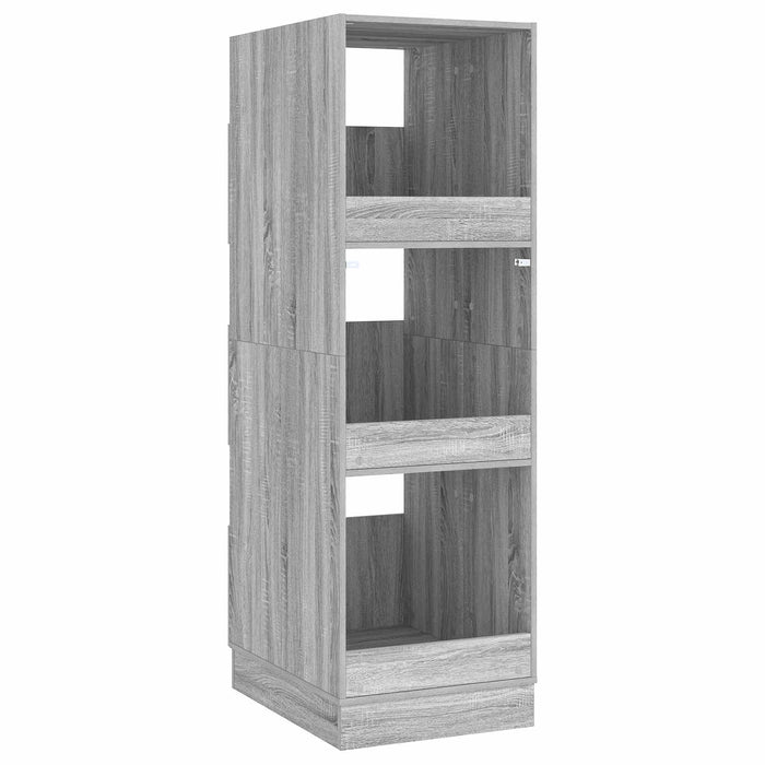 Dulap de rufe cu ușă Gri Sonoma 50 x 68 x 162 cm Lemn compozit - WALTI WALTI