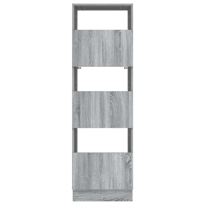 Dulap de rufe cu ușă Gri Sonoma 50 x 68 x 162 cm Lemn compozit - WALTI WALTI