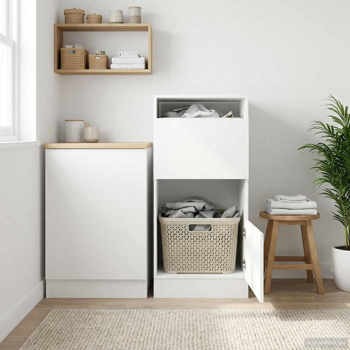 Dulap de rufe cu depozitare Alb 50 x 68 x 102 cm Lemn compozit - WALTI WALTI