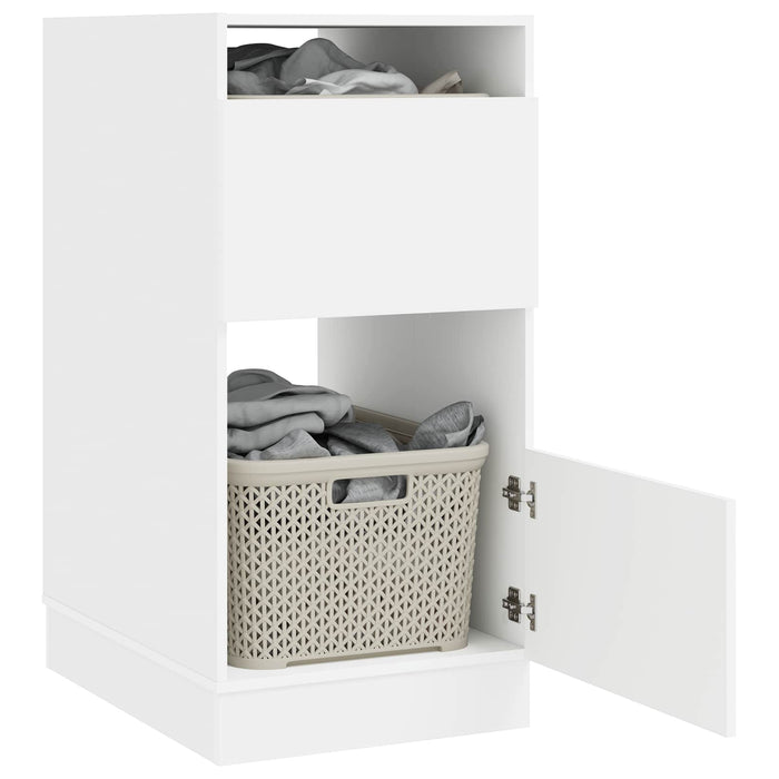 Dulap de rufe cu depozitare Alb 50 x 68 x 102 cm Lemn compozit - WALTI WALTI