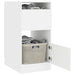 Dulap de rufe cu depozitare Alb 50 x 68 x 102 cm Lemn compozit - WALTI WALTI
