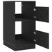Dulap de rufe Stejar Negru 50 x 68 x 102 cm Lemn compozit - WALTI WALTI