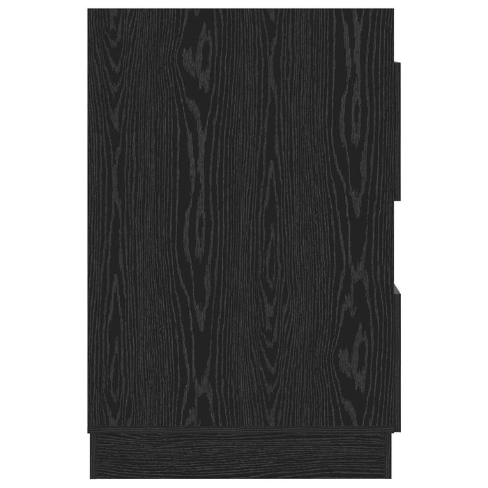 Dulap de rufe Stejar Negru 50 x 68 x 102 cm Lemn compozit - WALTI WALTI