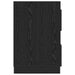 Dulap de rufe Stejar Negru 50 x 68 x 102 cm Lemn compozit - WALTI WALTI