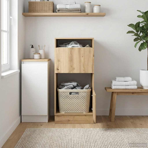 Dulap de rufe Stejar Artizanal 50 x 68 x 102 cm Lemn compozit - WALTI WALTI