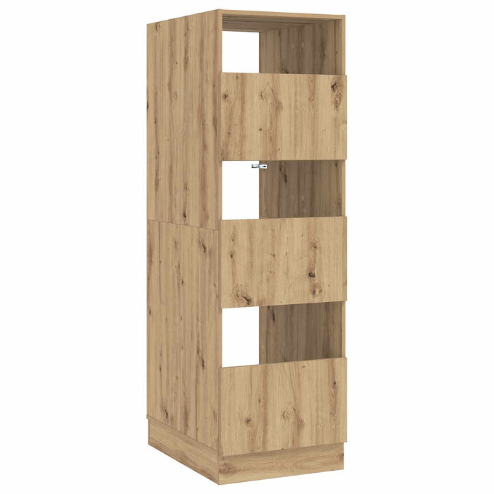 Set dulap de rufe 2 buc. Stejar Artizanal Lemn prelucrat WALTI