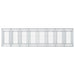 Pat ridicat din gabion 3 pcs Argintiu - WALTI WALTI
