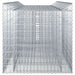 Pat ridicat din gabion 3 pcs Argintiu - WALTI WALTI