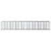 Pat ridicat din gabion 2 pcs Argintiu 340 x 60 x 55 cm - WALTI WALTI