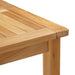 Masă de bar natural 150 x 75 x 105 cm Lemn solid de tec - WALTI WALTI