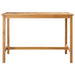Masă de bar natural 150 x 75 x 105 cm Lemn solid de tec - WALTI WALTI