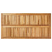 Masă de bar natural 150 x 75 x 105 cm Lemn solid de tec - WALTI WALTI