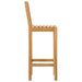 Scaun Bar 2 pcs Netratat 35 x 45 x 110 cm Lemn solid de tec - WALTI WALTI