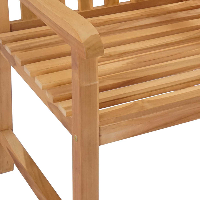 Scaun din lemn sculptat în formă de trandafir 2 pcs natural - WALTI WALTI