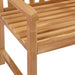 Scaun din lemn sculptat în formă de trandafir 2 pcs natural - WALTI WALTI