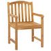 Scaun din lemn sculptat în formă de trandafir 2 pcs natural - WALTI WALTI