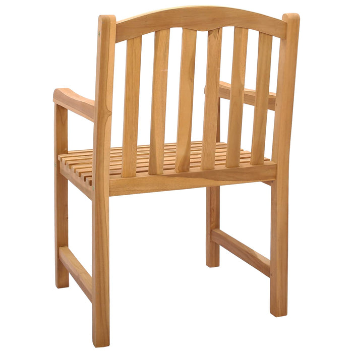 Scaun din lemn sculptat în formă de trandafir 2 pcs natural - WALTI WALTI