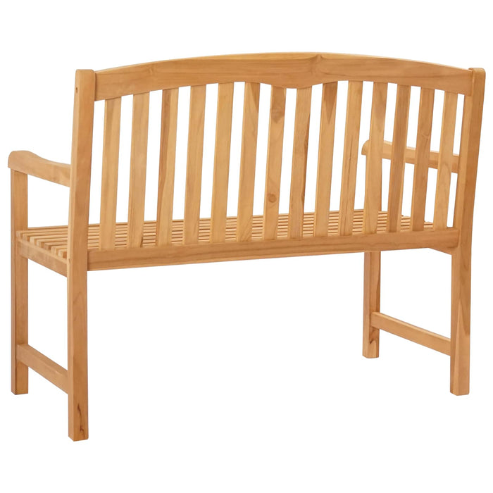 Bancă din lemn sculptată manual cu flori natural - WALTI WALTI