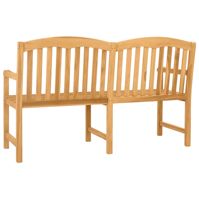 Bancă din lemn sculptată manual cu flori natural - WALTI WALTI