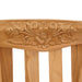 Bancă swinging natural 114 x 61 x 61,5 cm Lemn solid de tec - WALTI WALTI