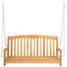 Bancă swinging natural 114 x 61 x 61,5 cm Lemn solid de tec - WALTI WALTI