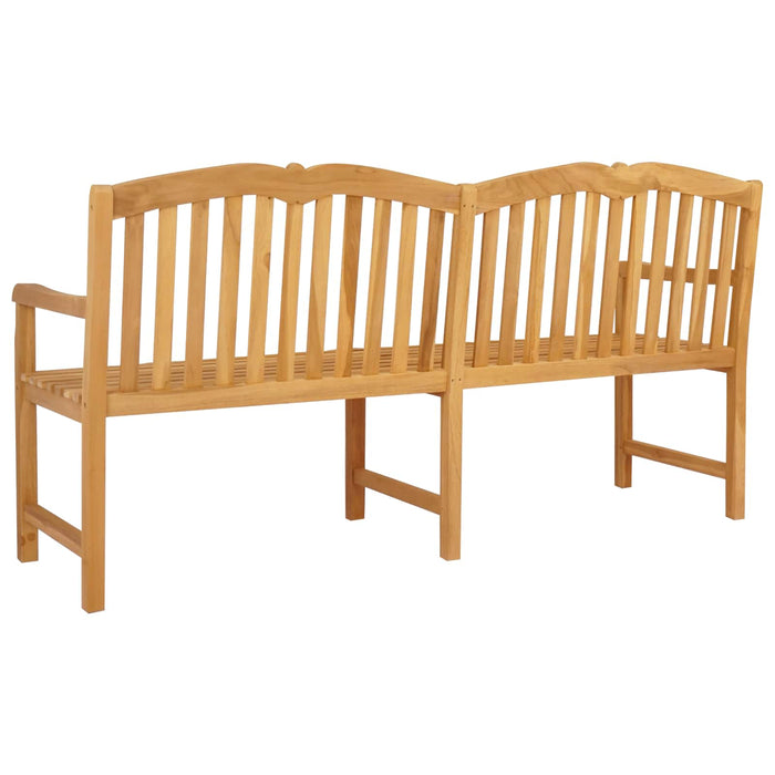 Bancă din lemn sculptată manual cu flori natural - WALTI WALTI