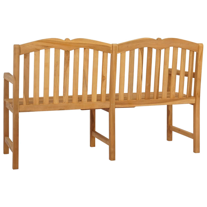 Bancă din lemn sculptată manual cu flori natural - WALTI WALTI