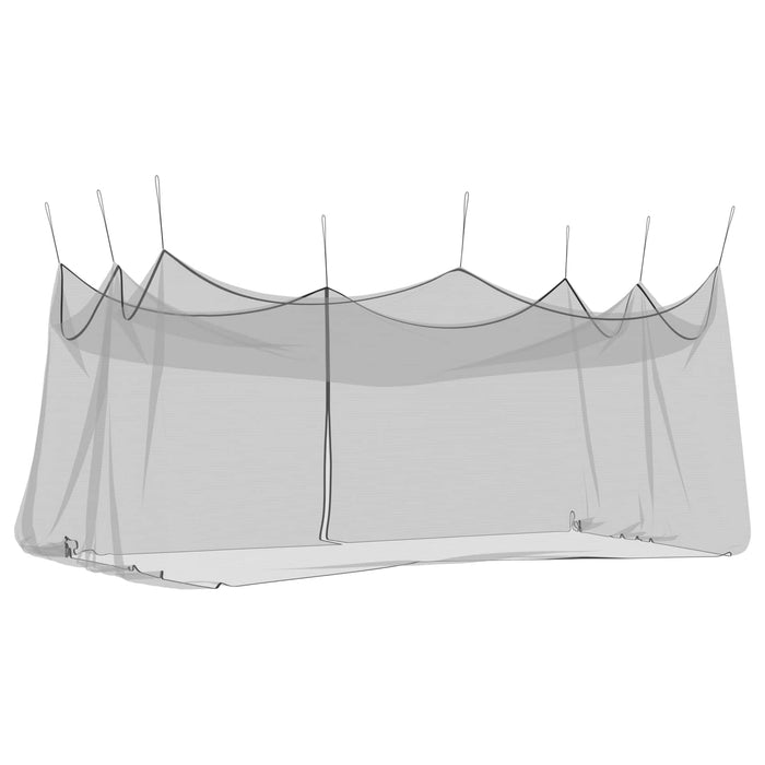 Plasă de țânțari pentru grădină 156 Negru 3 x 6 x 2,5 m WALTI